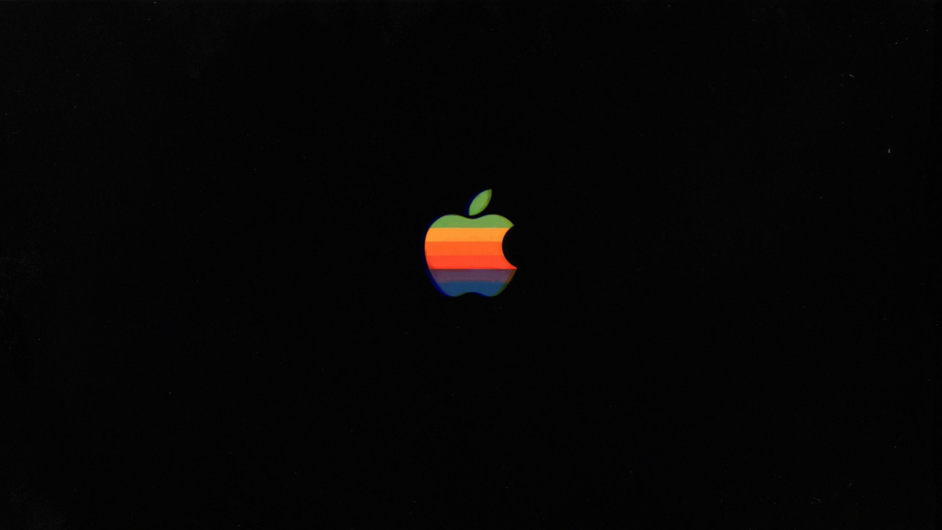 Brown apple logo wallpaper for mac